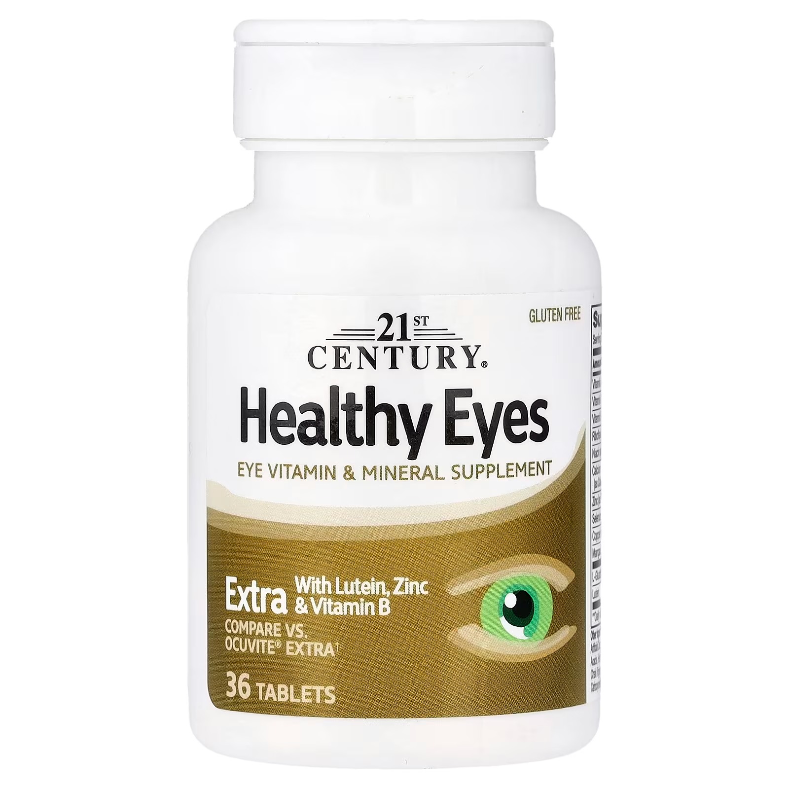 21st Century Healthy Eyes with Lutein and Zinc 36 Tabs