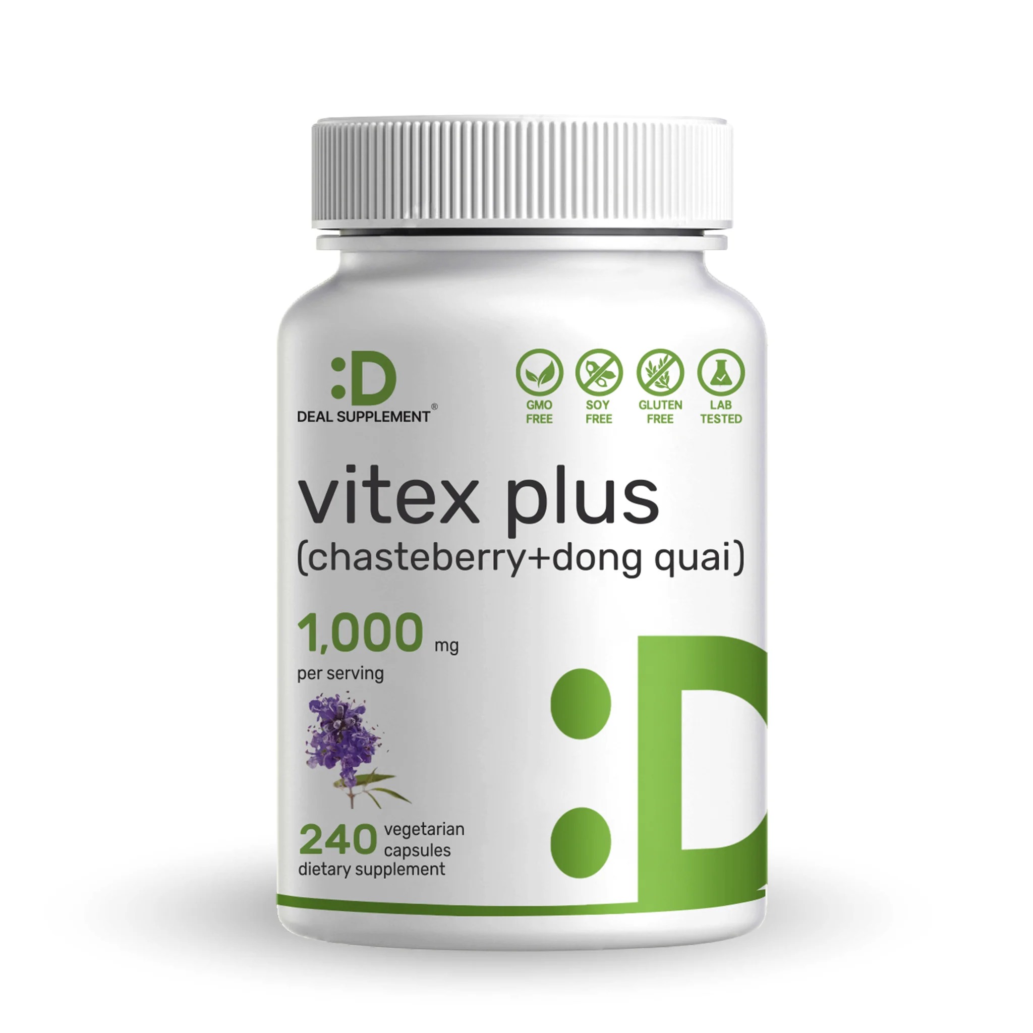 Vitex Chasteberry Supplement 1000mg in Pakistan – 240 Capsules