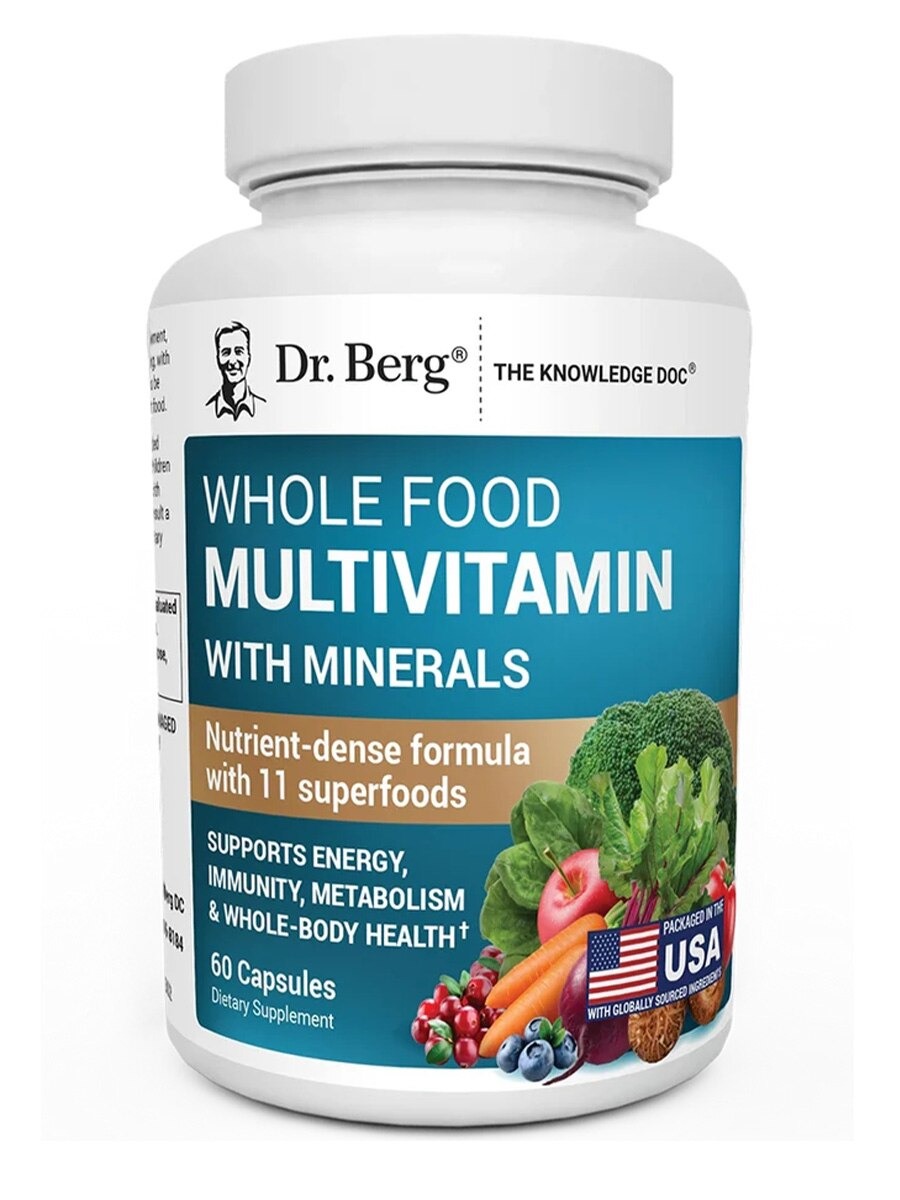 Dr Berg Whole Food Vitamins & Minerals Supplement