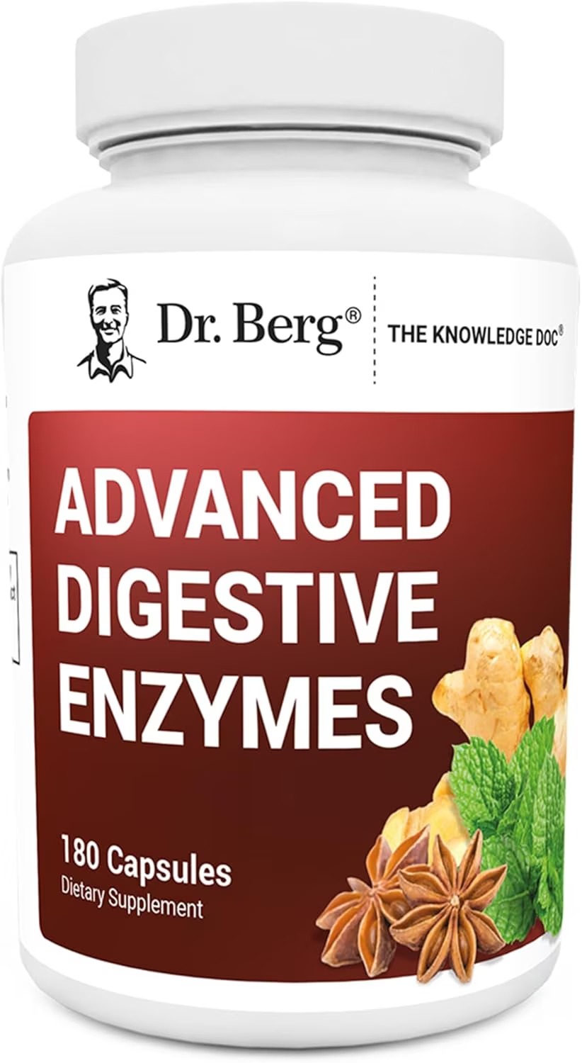 Buy Dr. Berg Advanced Digestive Enzymes 180 Capsules in Pakistan
