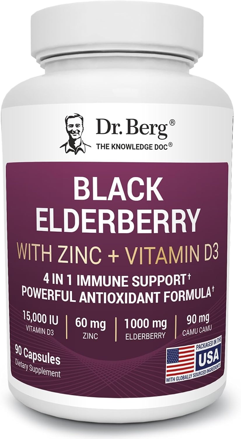 Buy Dr. Berg Elderberry Immune Support Capsules in Pakistan