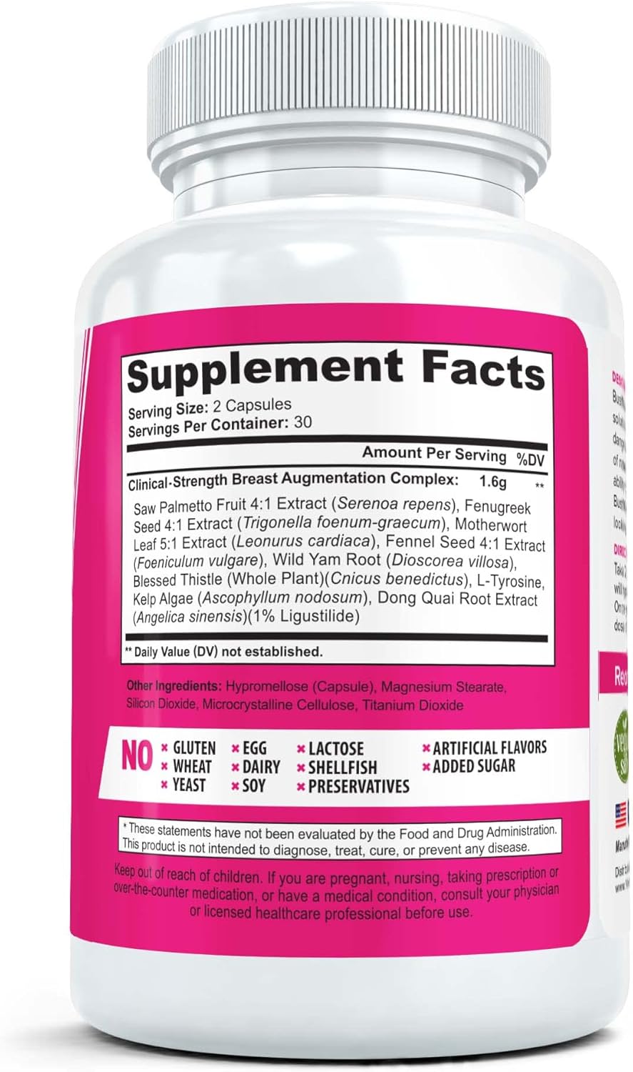 Clinical Strength Bust Maxx Capsules thumbnail 2