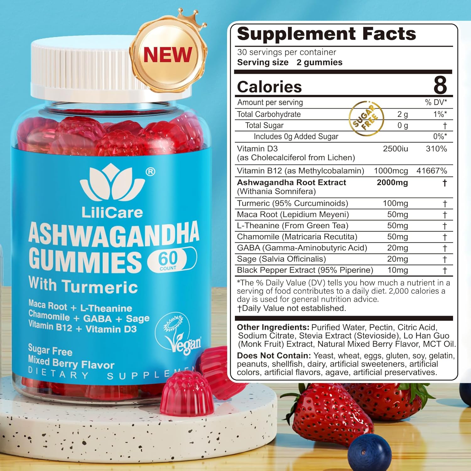 LiliCare Ashwagandha Gummies thumbnail 4