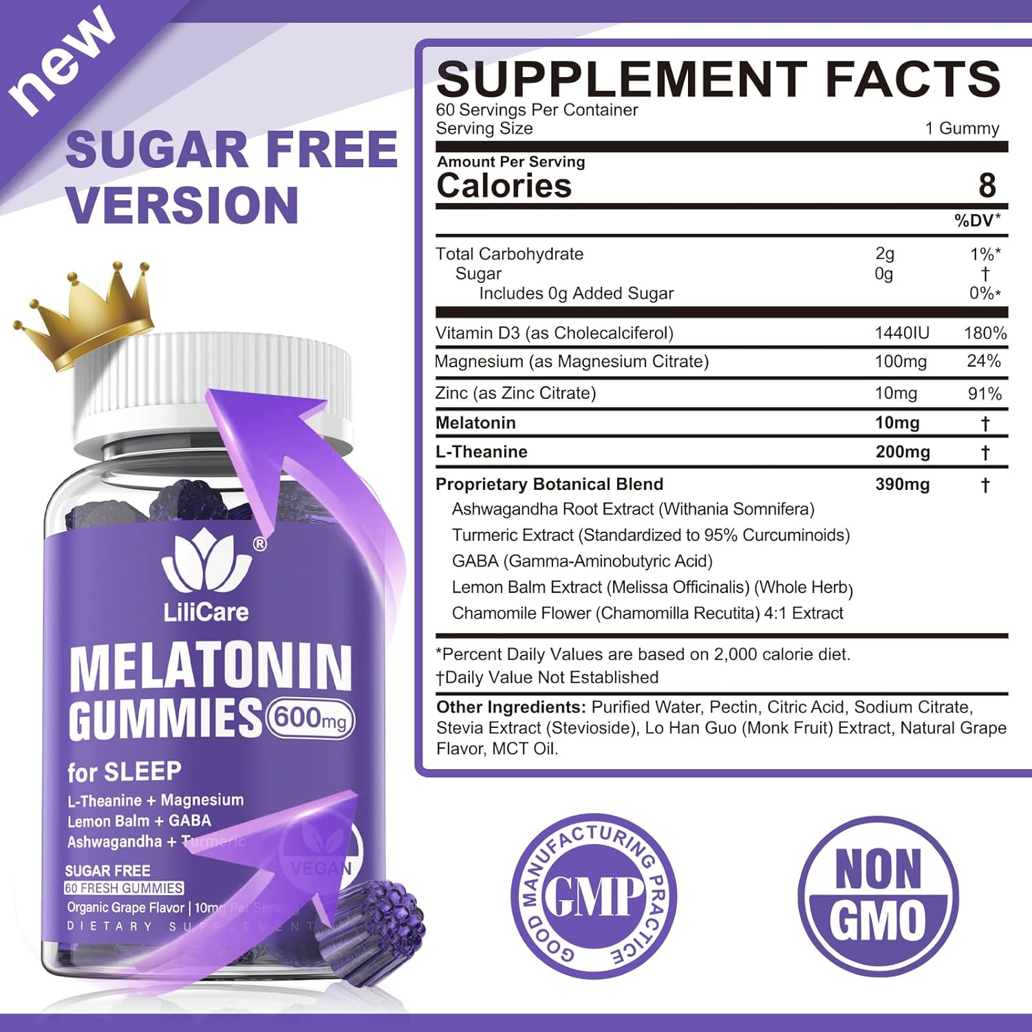 LiliCare Ashwagandha Gummies thumbnail 5