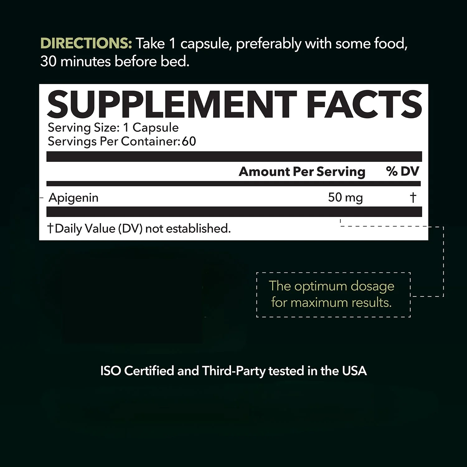 Havasu Nutrition Apigenin Capsules thumbnail 4