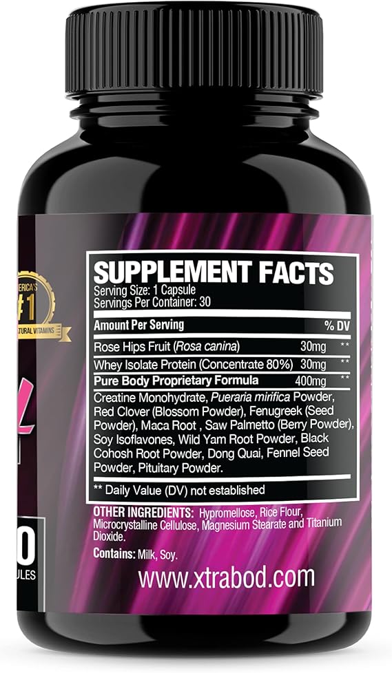 XtraBody Butt Enhancement and Breast Enlargement Supplement thumbnail 4