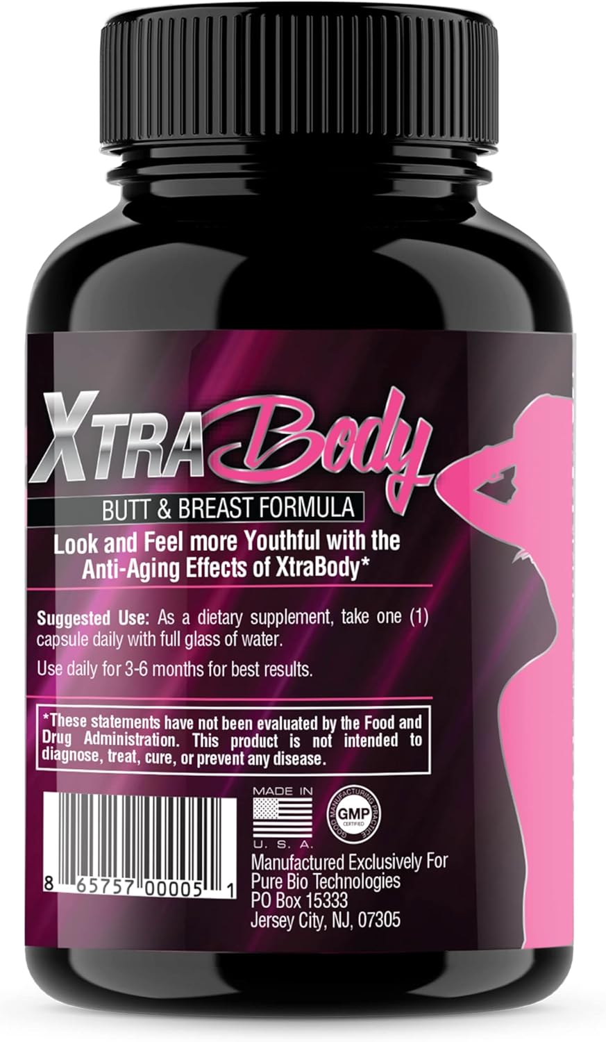 XtraBody Butt Enhancement and Breast Enlargement Supplement thumbnail 2