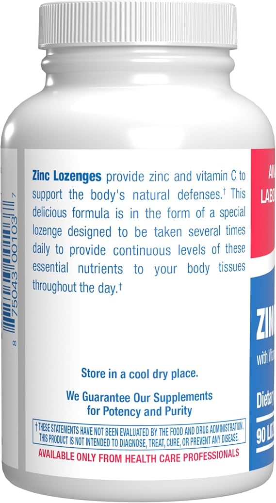 Anabolic Laboratories Zinc Lozenges Vitamin C Capsules thumbnail 5