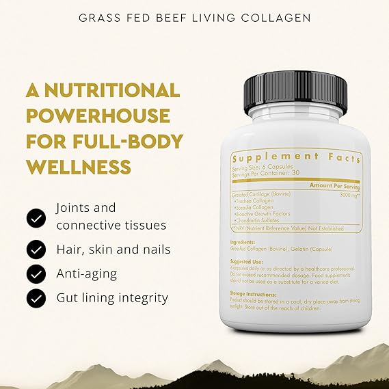 Ancestral Supplements Living Collagen Capsules thumbnail 3