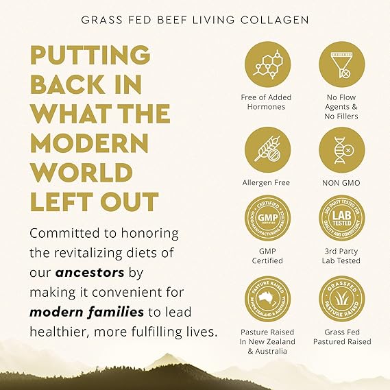 Ancestral Supplements Living Collagen Capsules thumbnail 5