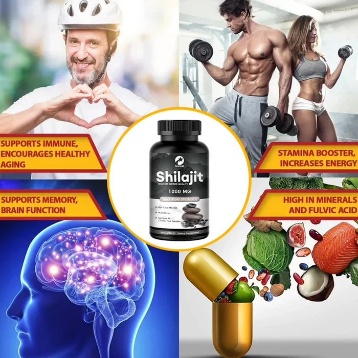 Kexinsh Shilajit Capsules 1000mg thumbnail 6