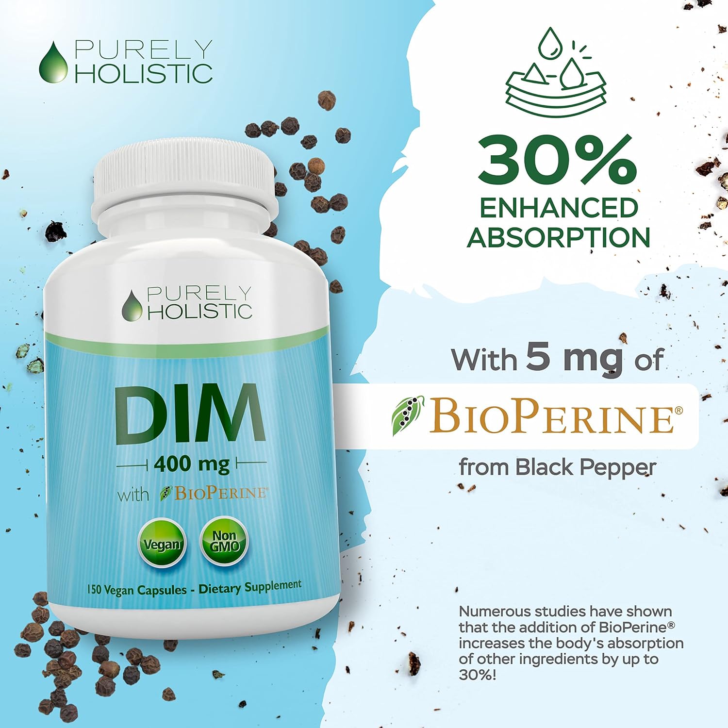 Purely Holistic Dim 400mg Capsules thumbnail 8