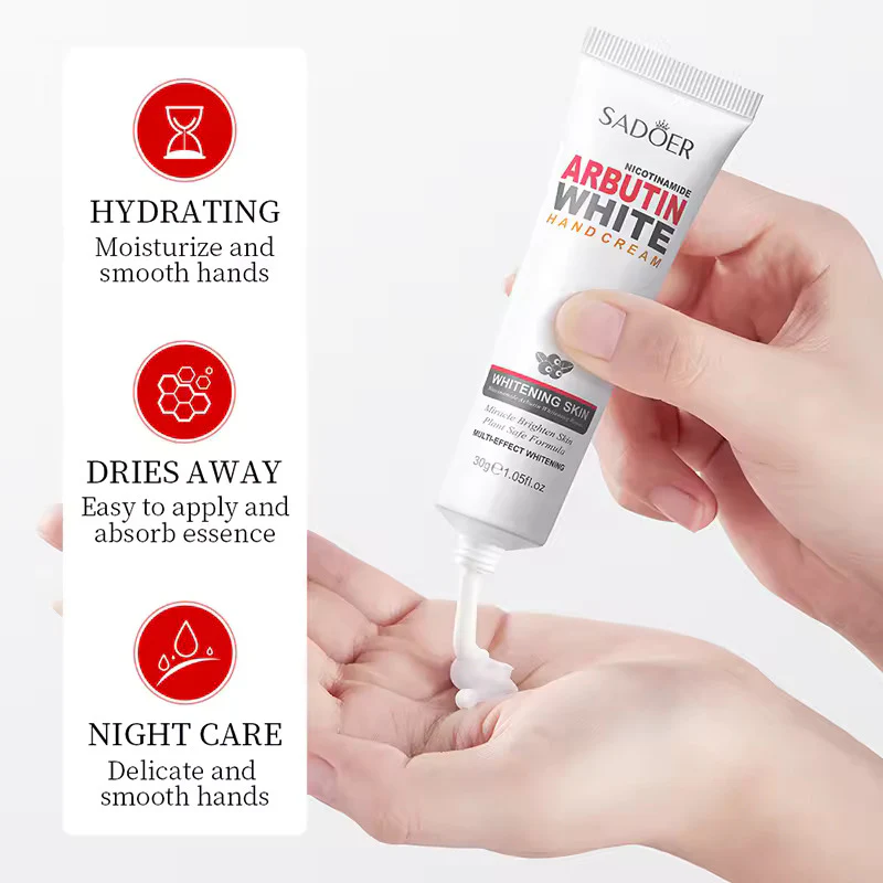 Sadoer Nicotinamide Arbutin White Hand Cream thumbnail 4
