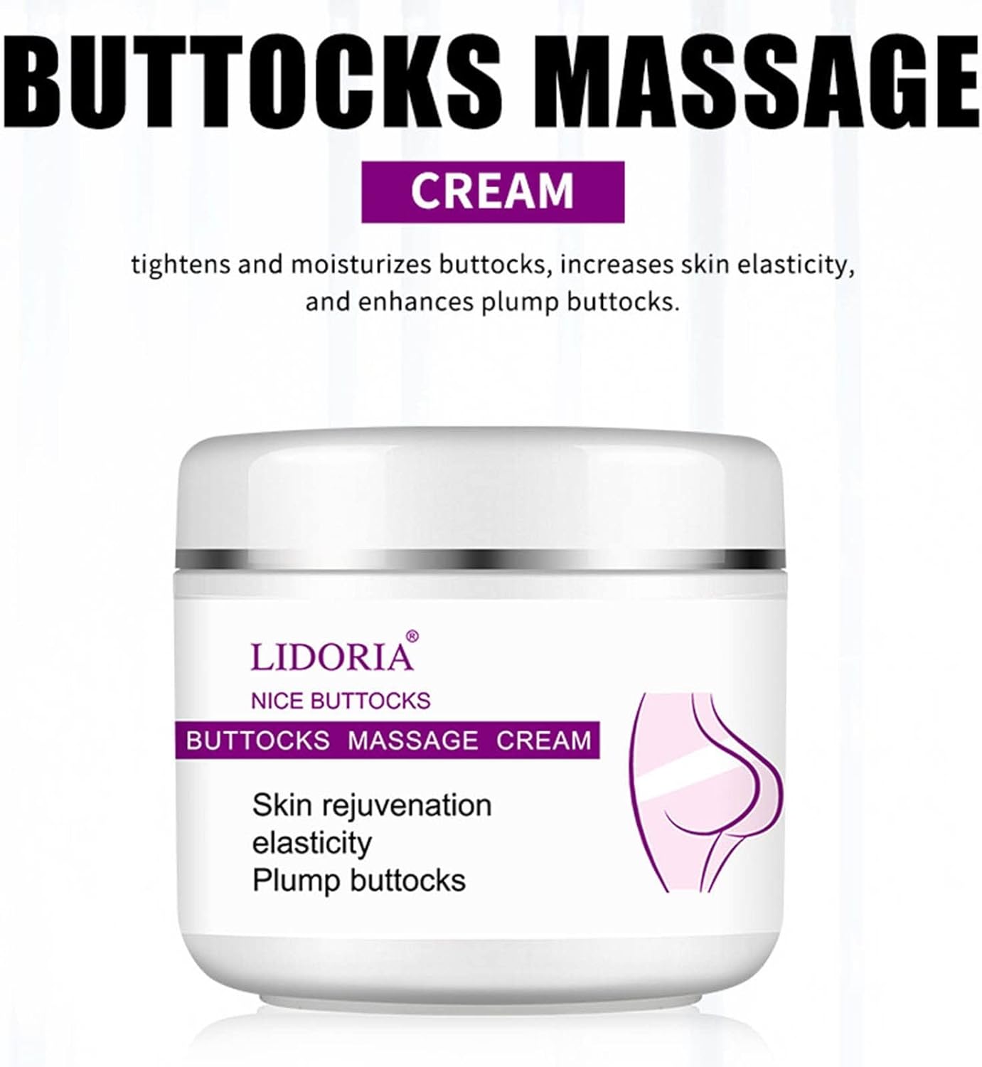 Lidoria Buttocks Massage Cream thumbnail 3