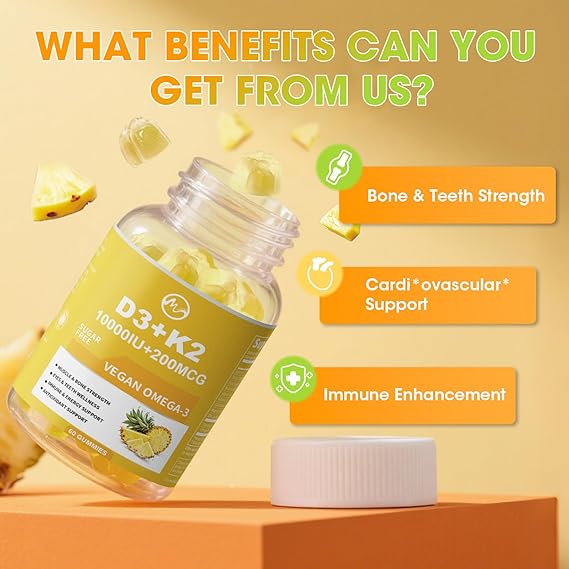Minch Vitamin D3 K2 Capsules thumbnail 2