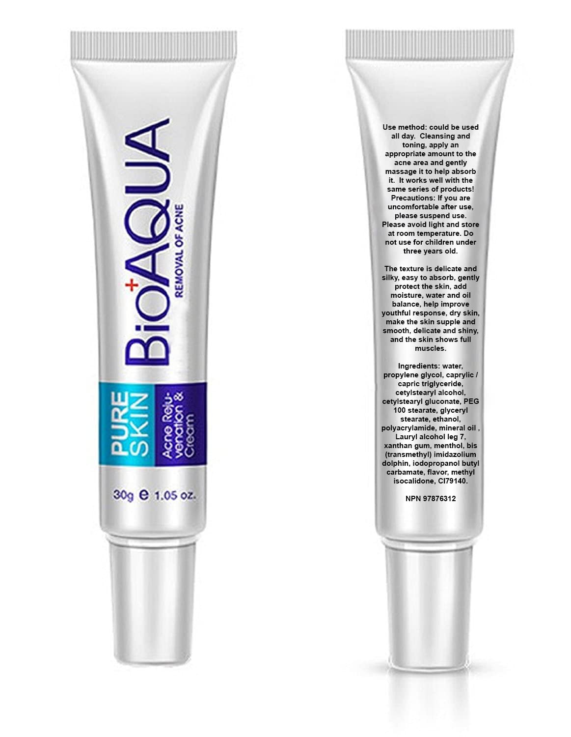 Bioaqua Pure Skin Acne Rejuvenation Cream thumbnail 6