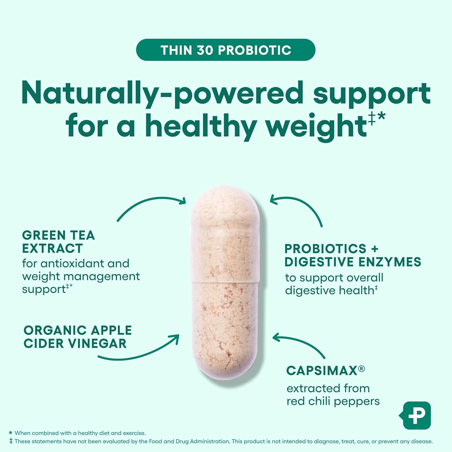 Physicians Choice Thin 30 Probiotic Capsules thumbnail 4