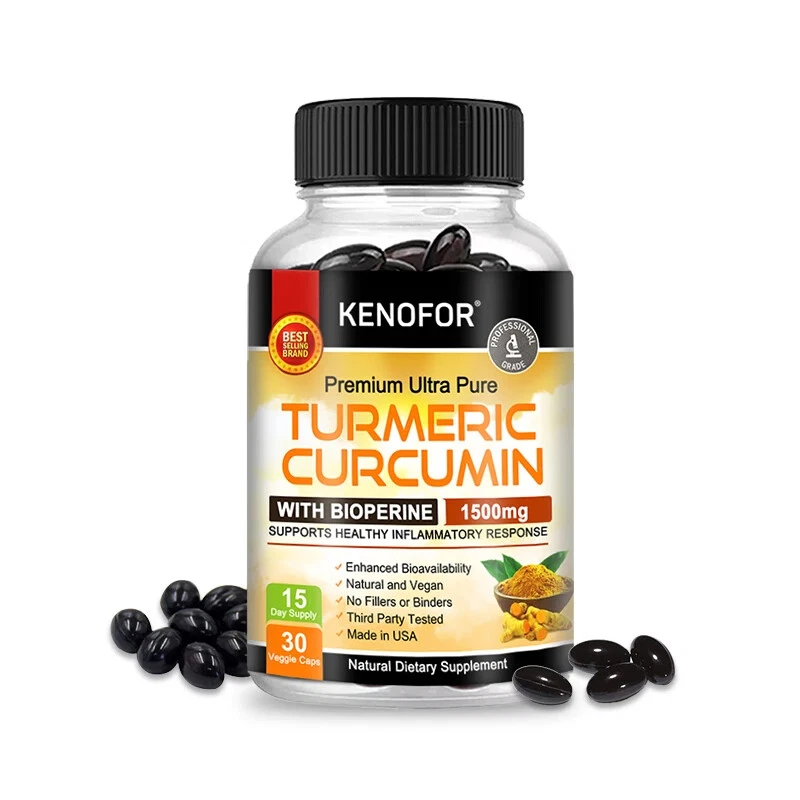 Taoters Turmeric Curcumin Capsules thumbnail 3