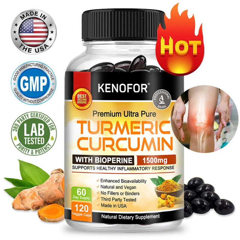 Taoters Turmeric Curcumin Capsules thumbnail 7