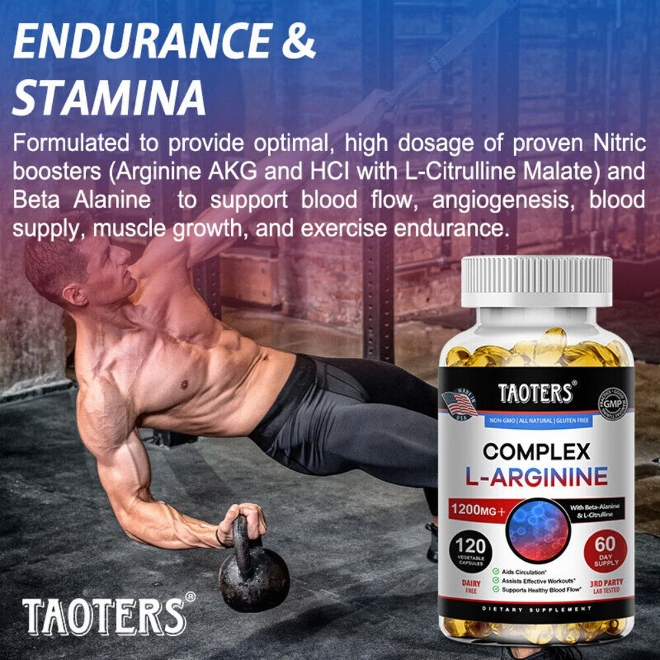 Taoters Complex L-Arginine Capsules thumbnail 8