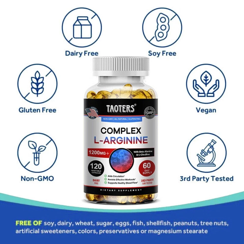 Taoters Complex L-Arginine Capsules thumbnail 2