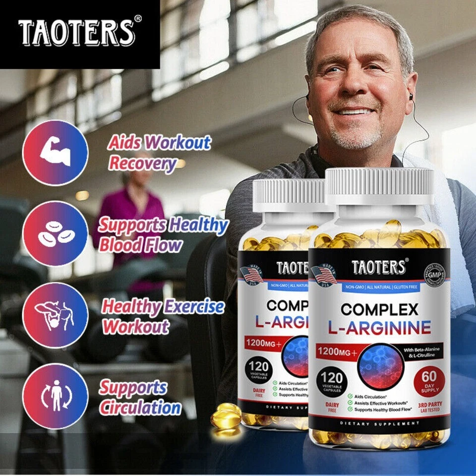 Taoters Complex L-Arginine Capsules thumbnail 5