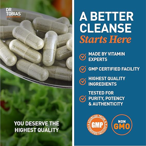Dr Tobias Colon 60 days Cleanse Capsules thumbnail 5