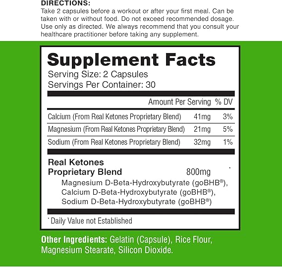 Grace Natural A1 Keto BHB Capsule thumbnail 3