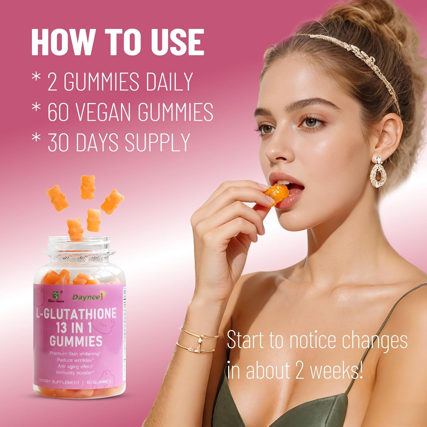 Daynee L-Glutathione Gummies thumbnail 5