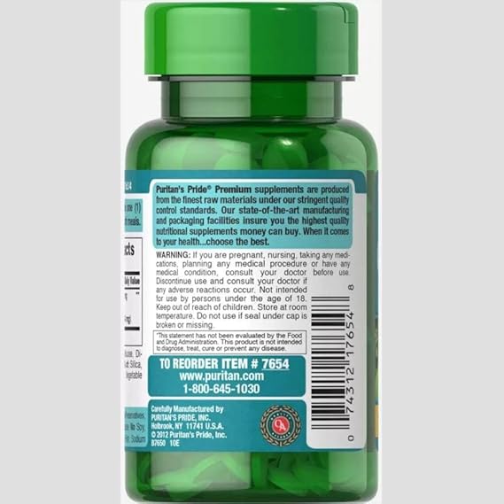 Puritans Pride Ginkgo Biloba Capsules thumbnail 4