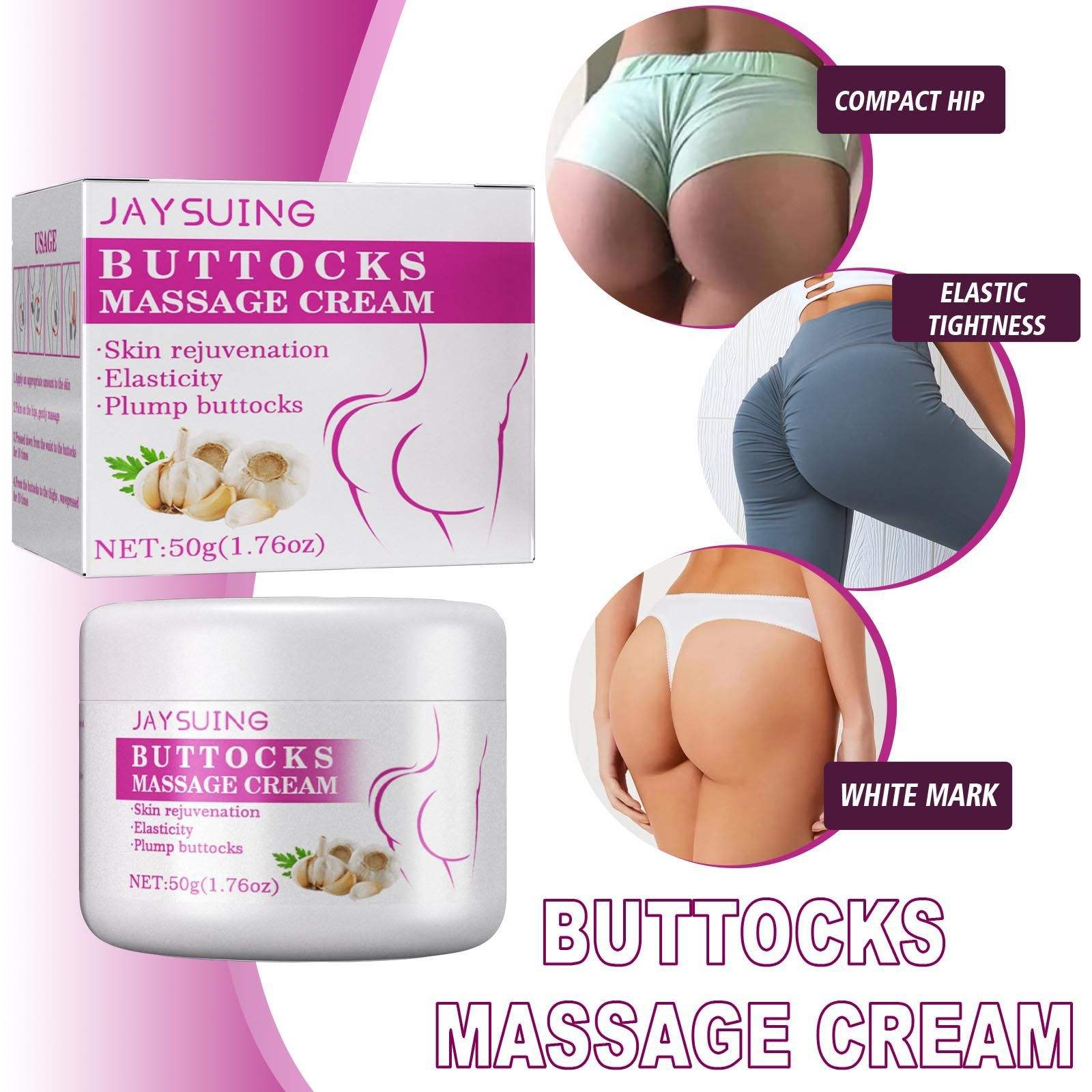Jaysuing Hip Lifting Butt Enlargement Cream thumbnail 3