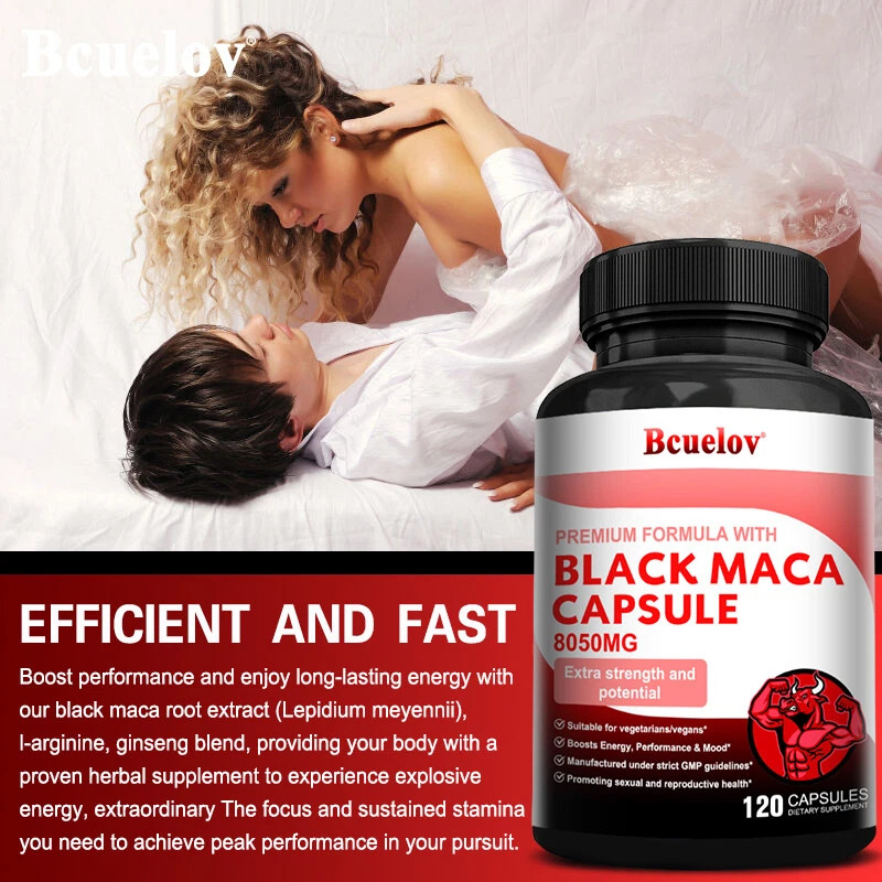 Bcuelov Black Maca Capsules 8050Mg thumbnail 3