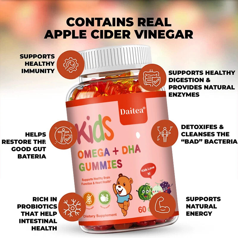 Daitea Kids Omega + Dha Gummies thumbnail 2