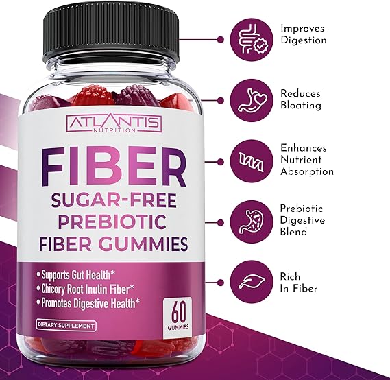 Pslalae Sugar Free Prebiotic Fiber Gummies thumbnail 2
