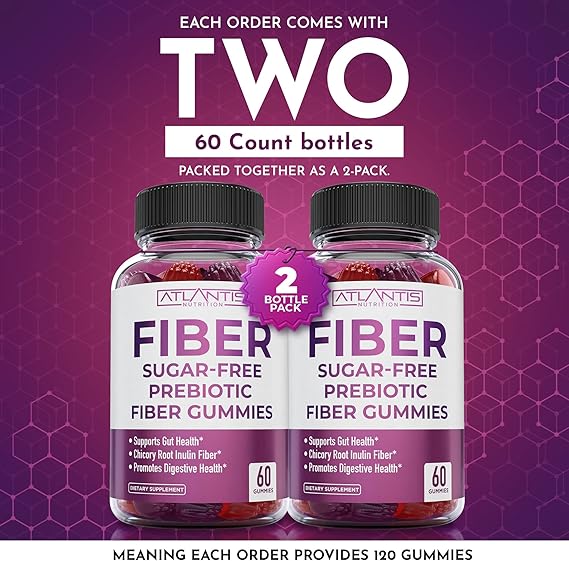 Pslalae Sugar Free Prebiotic Fiber Gummies thumbnail 3