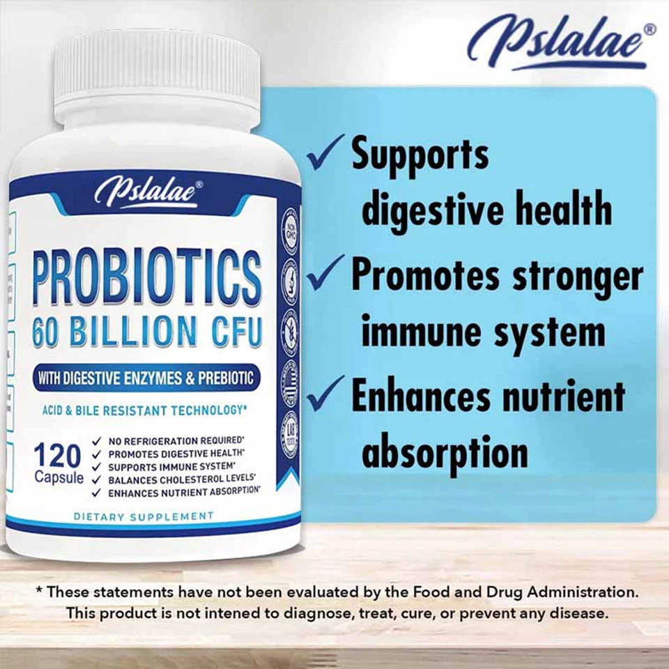 Pslalae Probiotic 60 Billion Capsules thumbnail 3