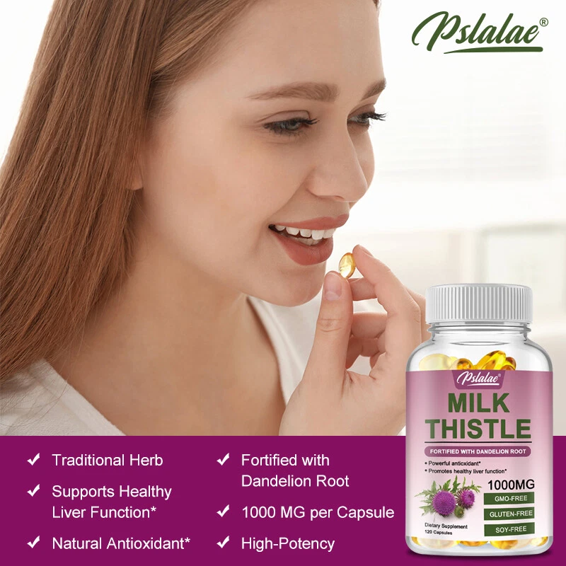 Pslalae Milk Thistle Capsules thumbnail 6