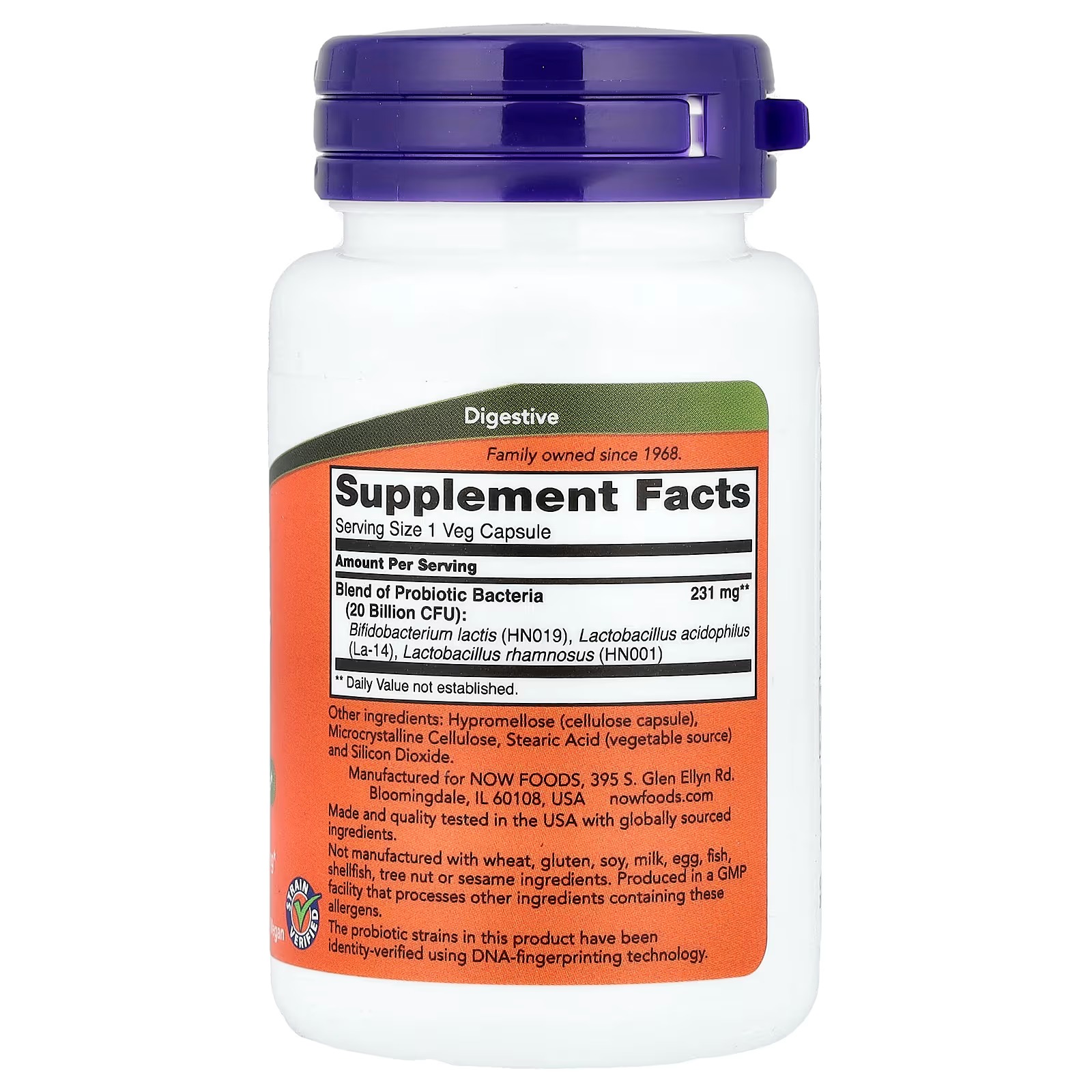 NOW Foods Woman's Probiotic 20 Billion Supports Vaginal Health 50 Capsules thumbnail 2
