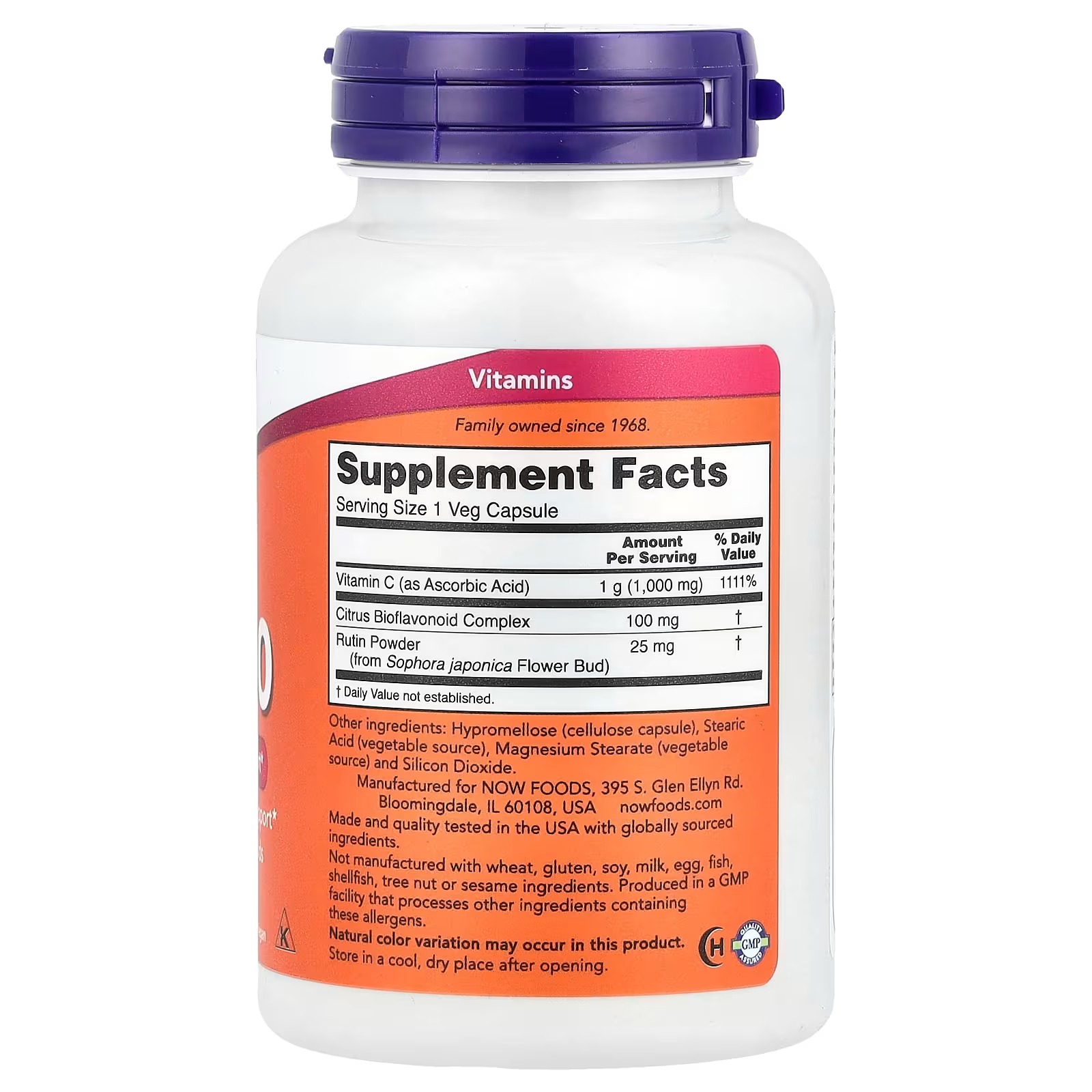 NOW Foods C-1000 Immune System Support 100  Capsules thumbnail 2
