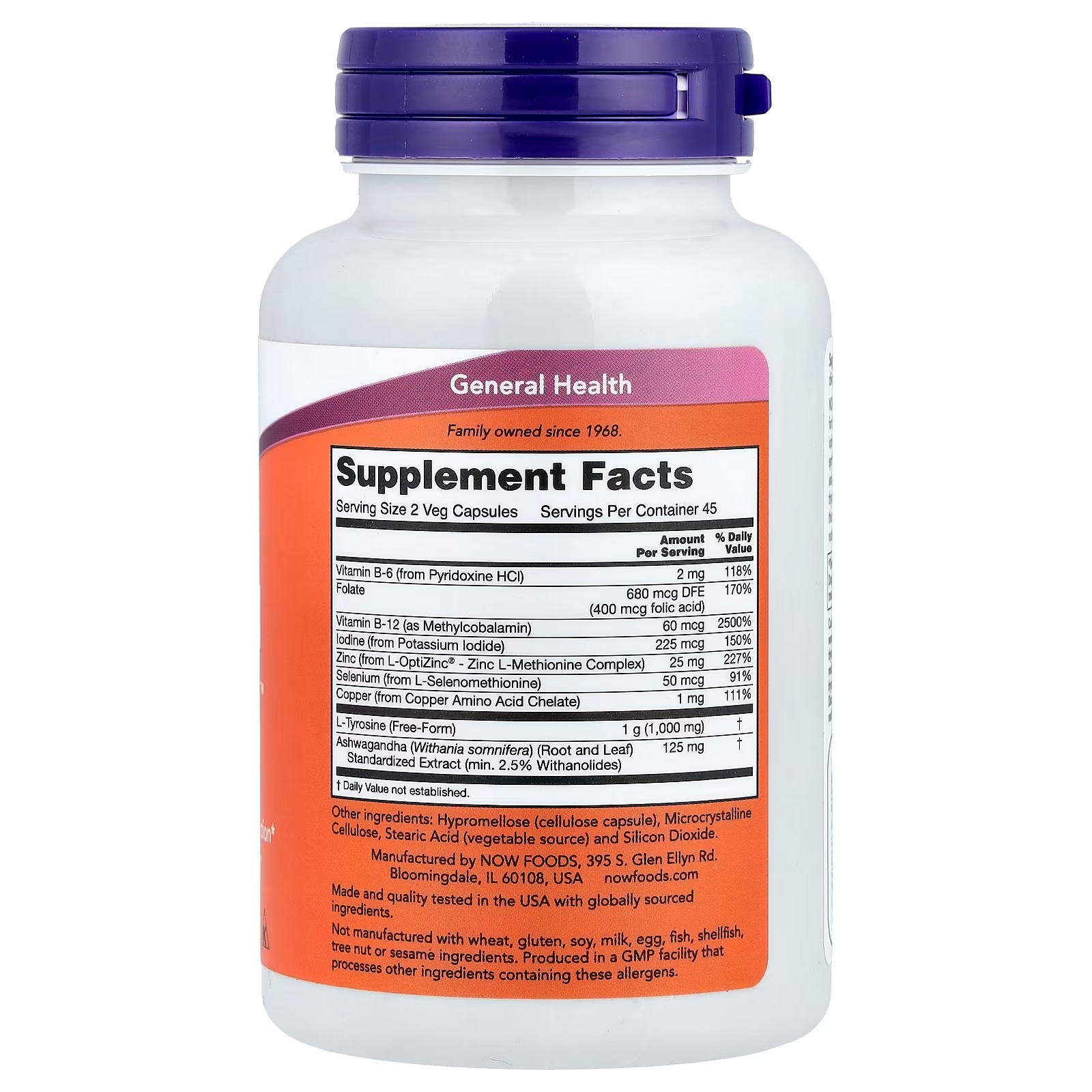 NOW Foods Thyroid Energy™Thyroid Support  90 Capsules thumbnail 2