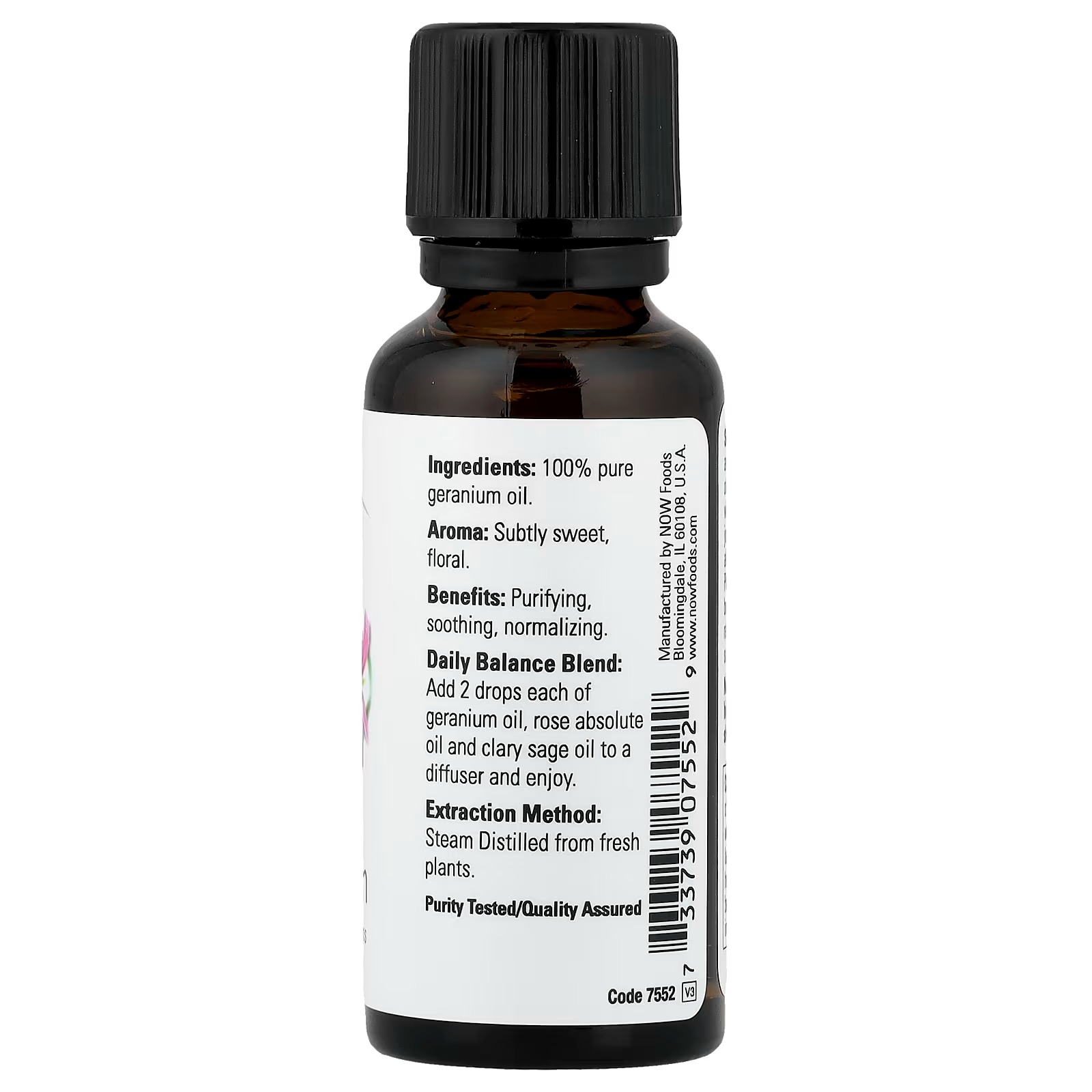 NOW Foods Essential Oils Geranium (30 ml) thumbnail 2
