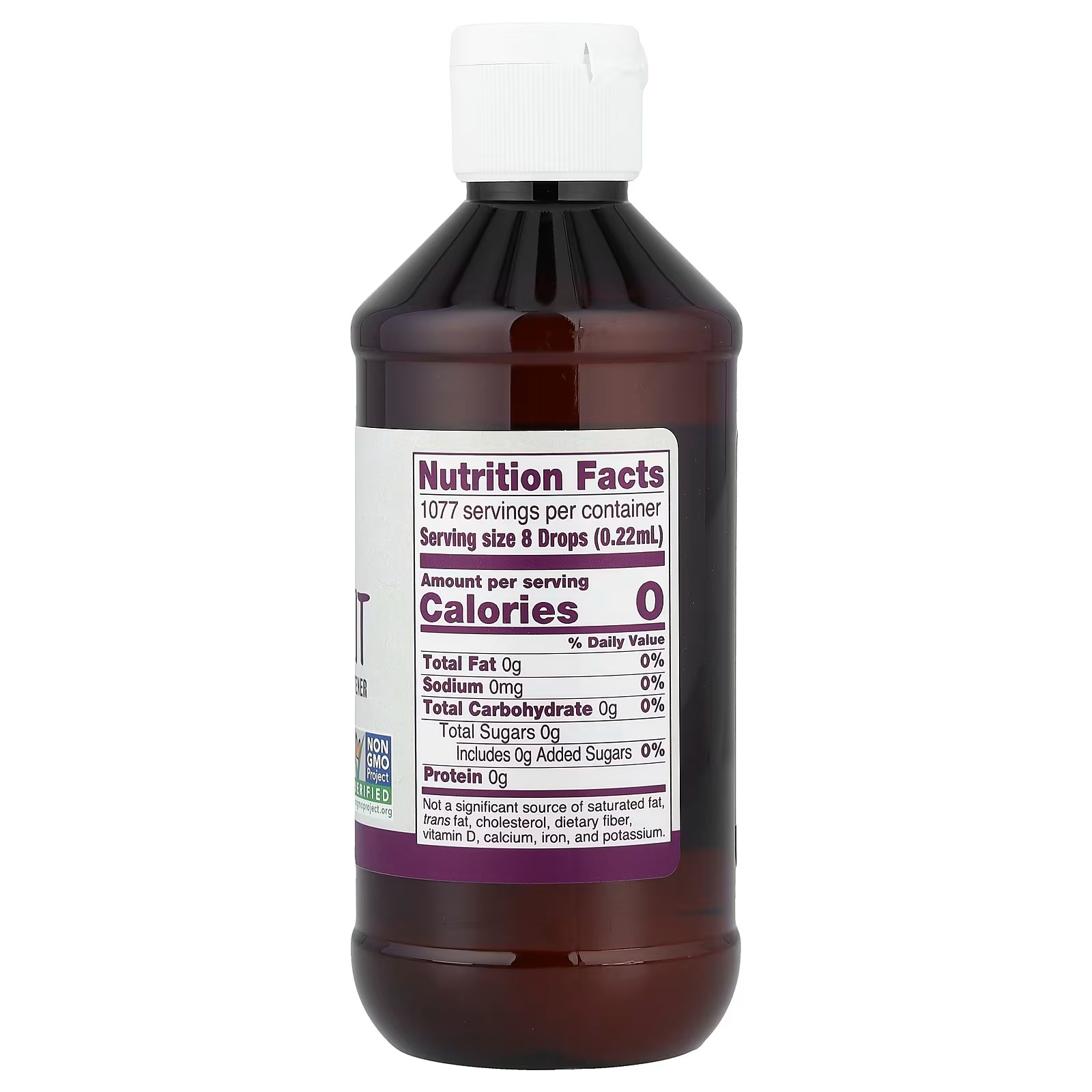 NOW Foods Organic Monk Fruit Zero-Calorie Liquid Sweetener (237 ml) thumbnail 2