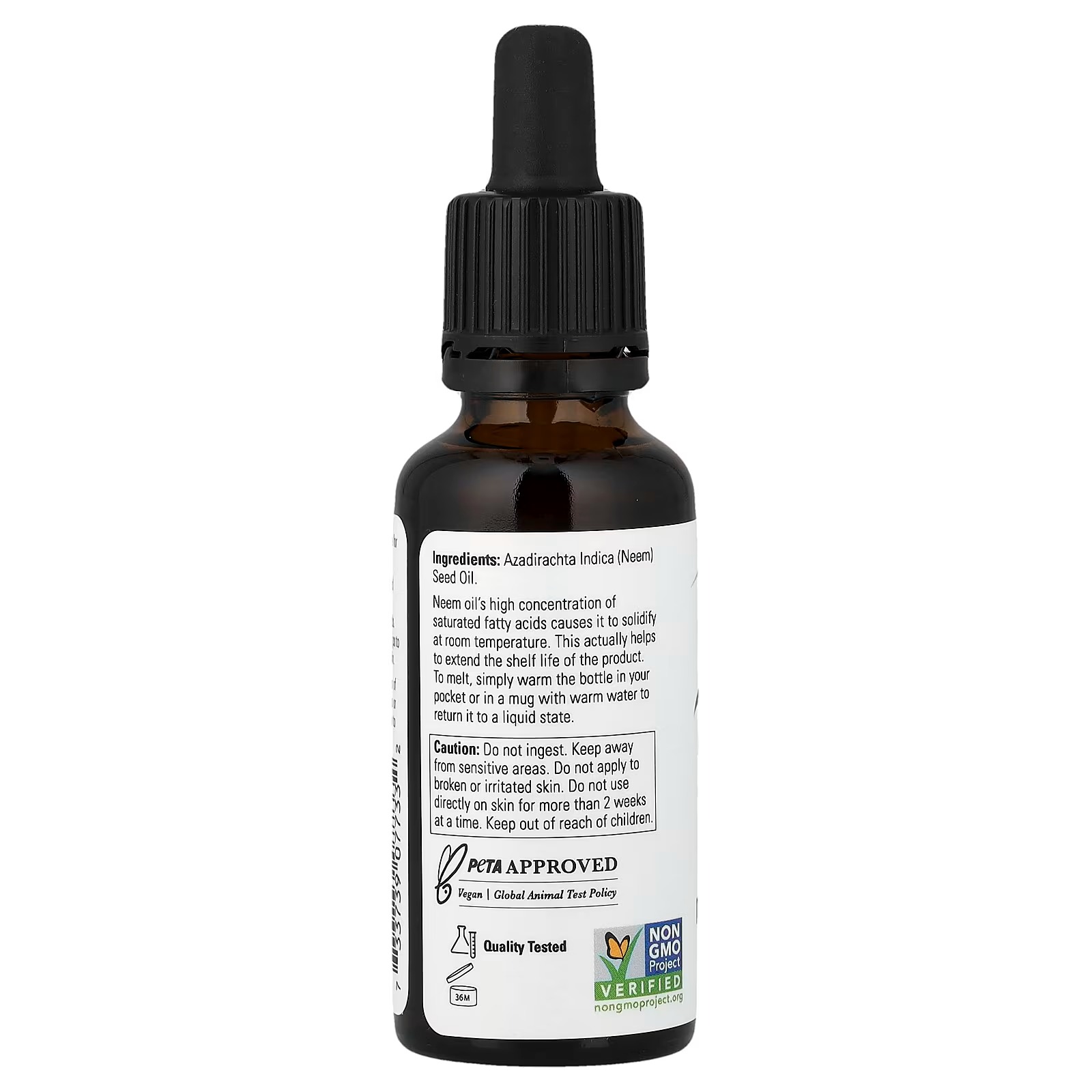 NOW Foods Solutions Pure Neem Oil  (30 ml) thumbnail 2