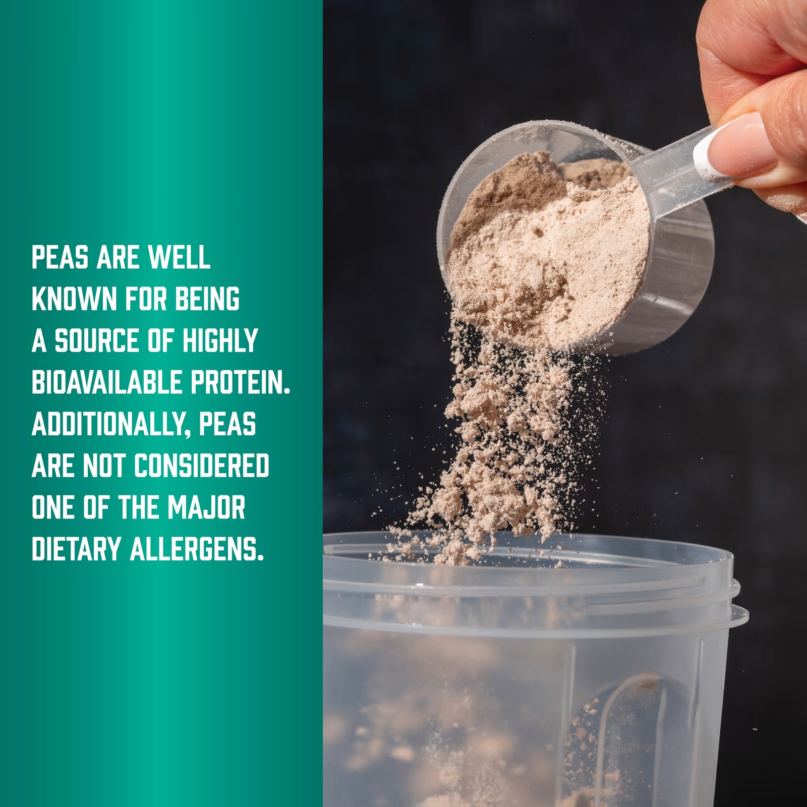NOW Foods Sports Nutrition Pea Protein 24 g Easily Digested Unflavored Powder thumbnail 4