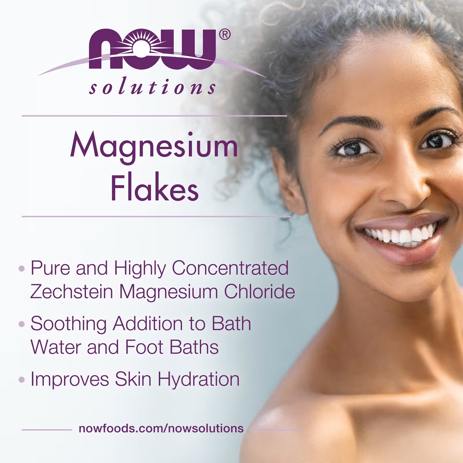 NOW Foods Solutions Magnesium Flakes (750 g) thumbnail 3