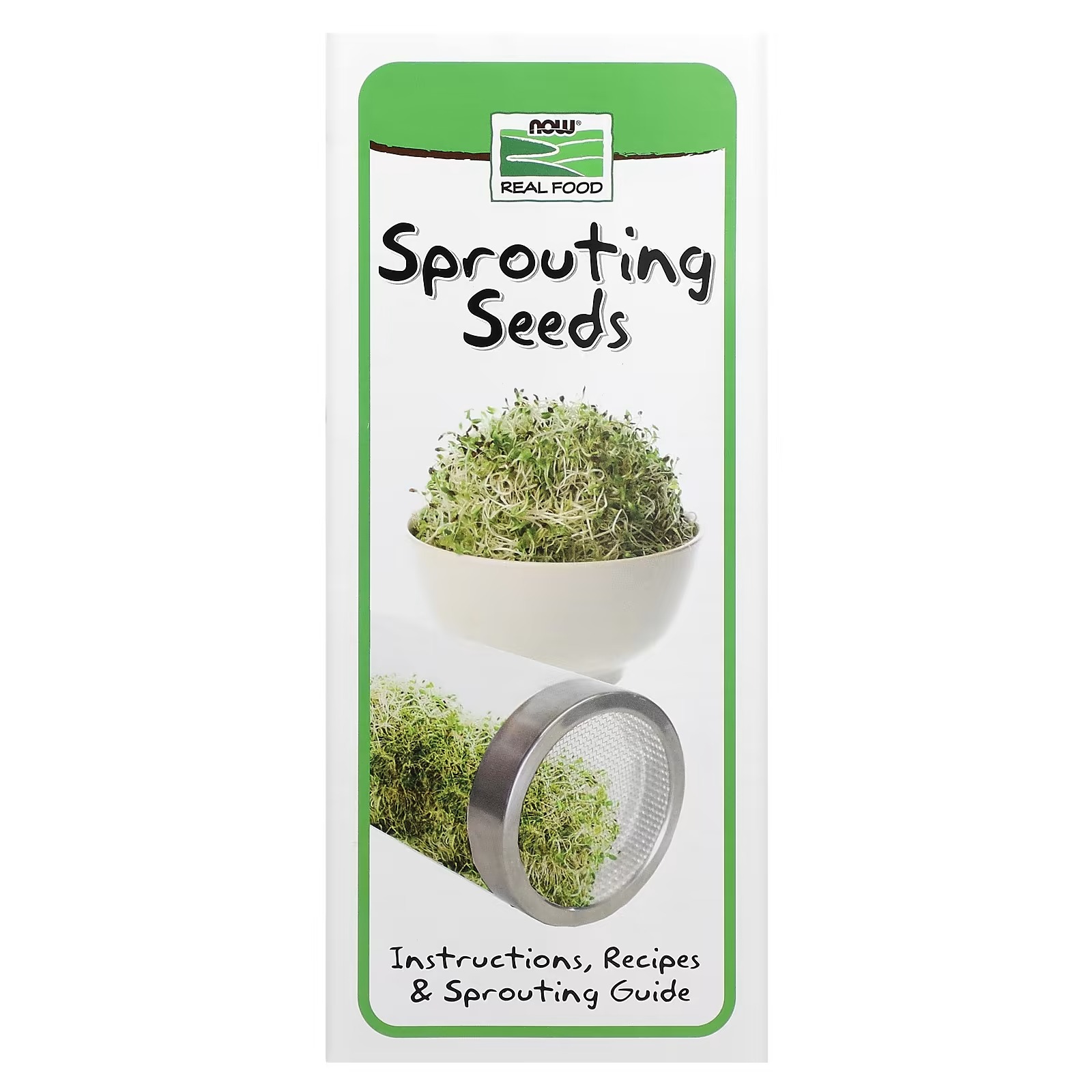 NOW Foods Sprouting Jar 1/2 Gallon thumbnail 3