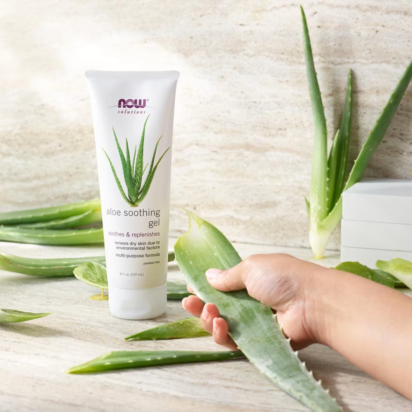 NOW Foods Solutions Aloe Soothing Gel  (237 ml) thumbnail 5
