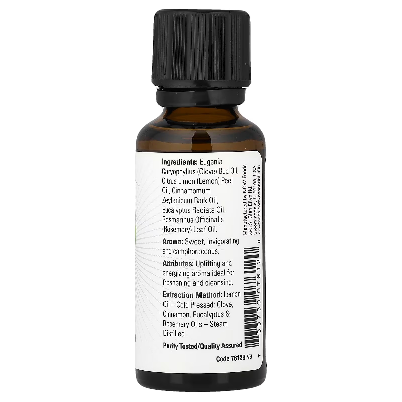 NOW Essential Oils Nature's Shield Energizing Aromatherapy Scent Blend of Pure Essential Oils Vegan 30 ml thumbnail 3
