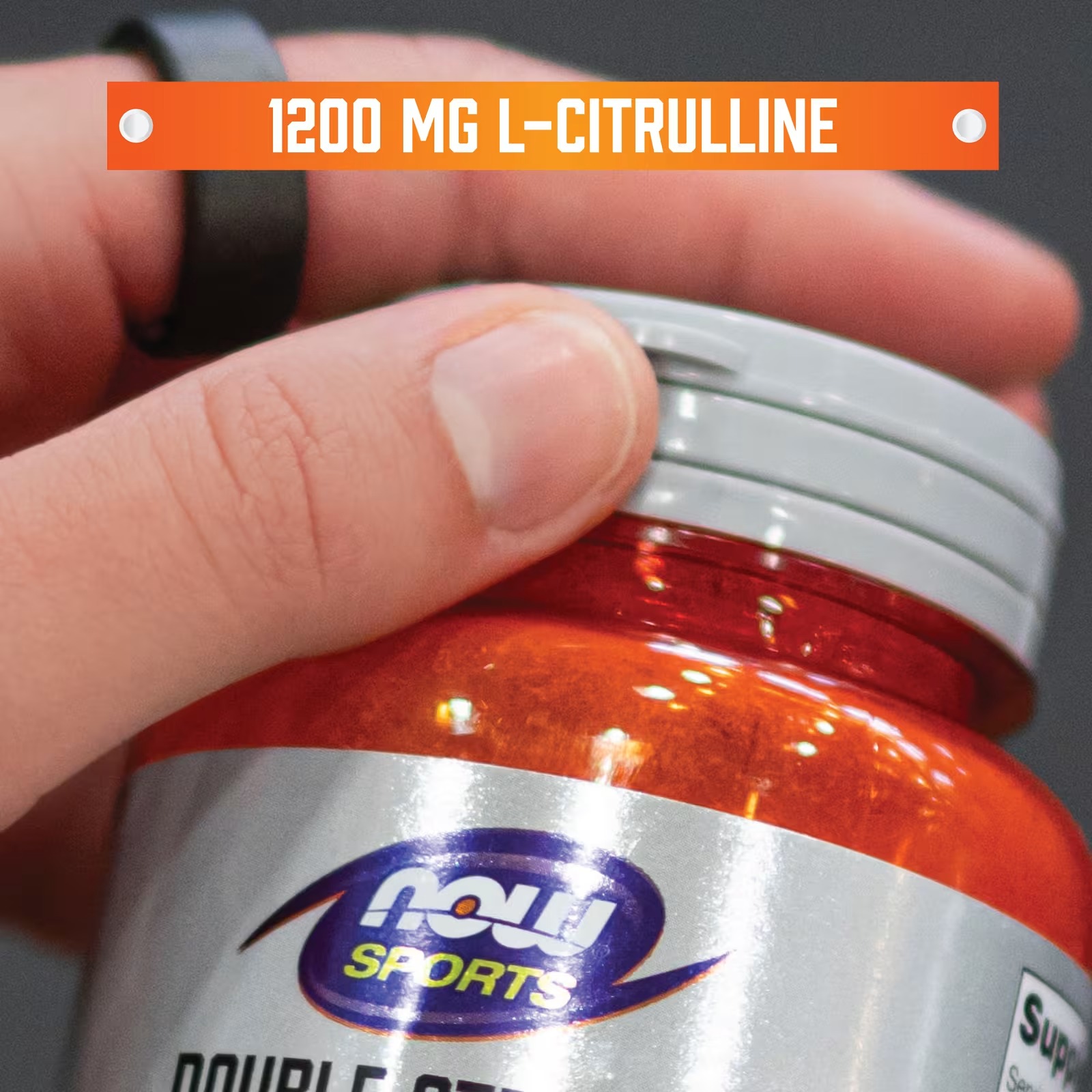 NOW Foods Sports Nutrition L-Citrulline Extra Strength 1200 mg Amino Acid 120 Tablets thumbnail 4