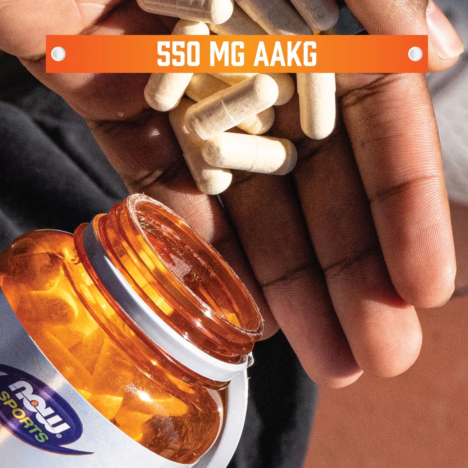 Now Foods Sports AAKG 2200 Arginine Energy Production 180 Veg Caps thumbnail 4